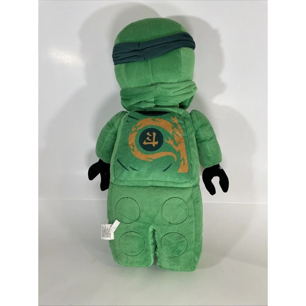 Lego Ninjago Movie Green Blk Ninja 21” Lloyd Plush Stuffed TV Show Series Large